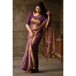 Himani rose gold tissue saree