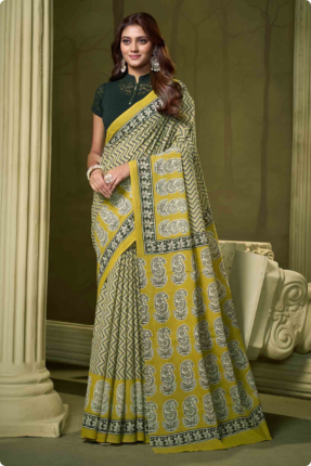 3 Roses cotton saree