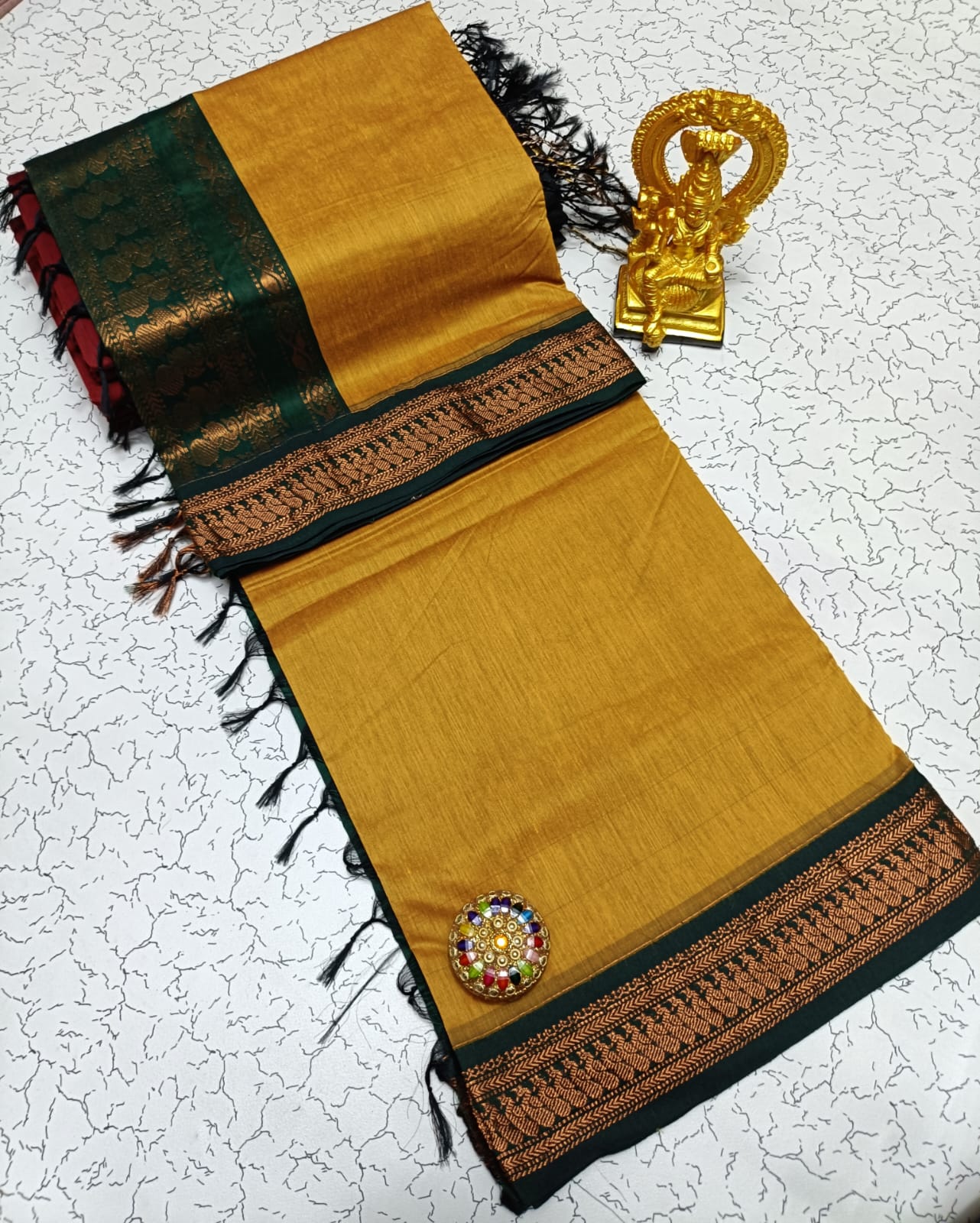 IMG-20260517-WA0066 Kalyani Checked Saree - Image 1