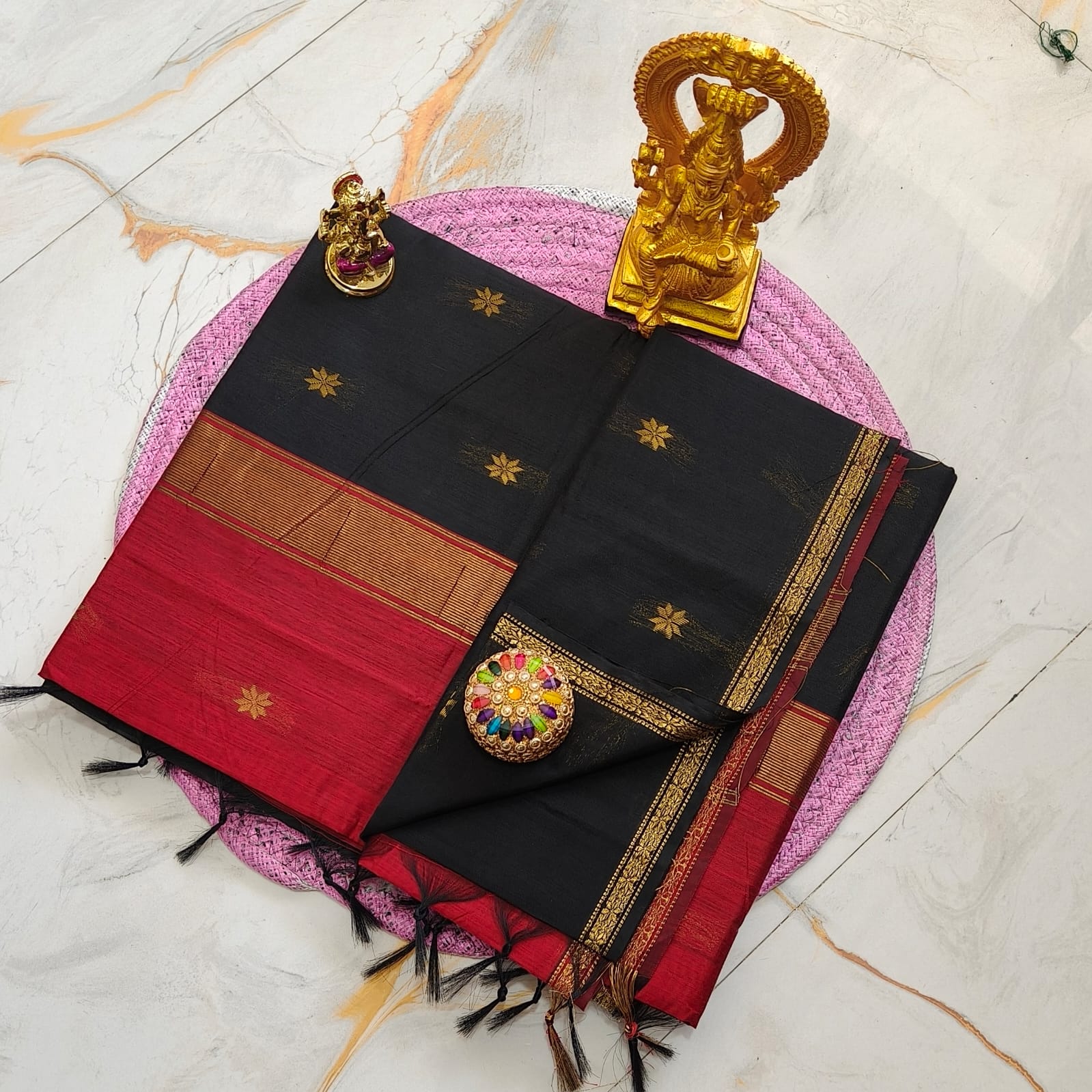 IMG-20260521-WA0009 maheshwari silk cotton saree - Image 1