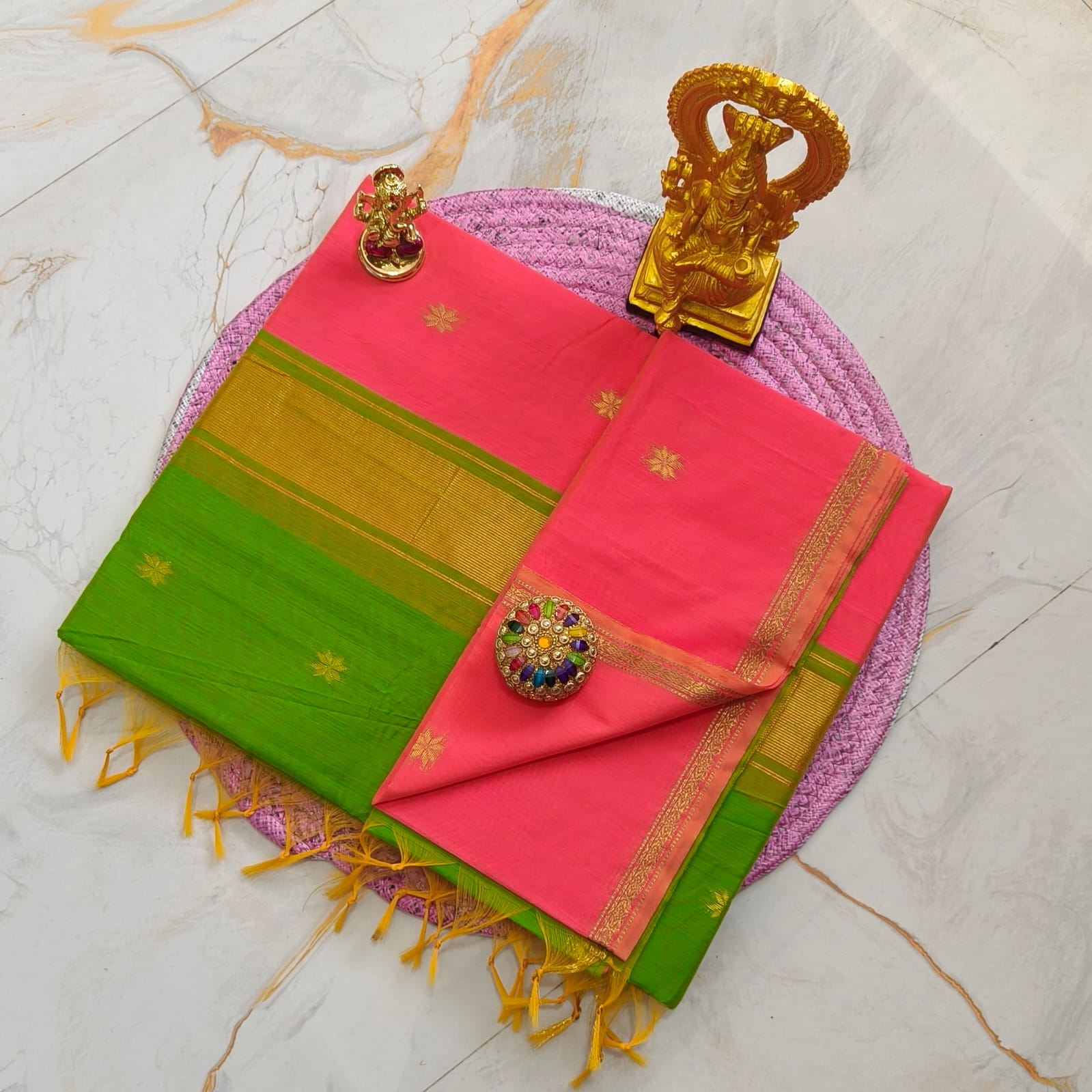 IMG-20260521-WA0012 maheshwari silk cotton saree - Image 1